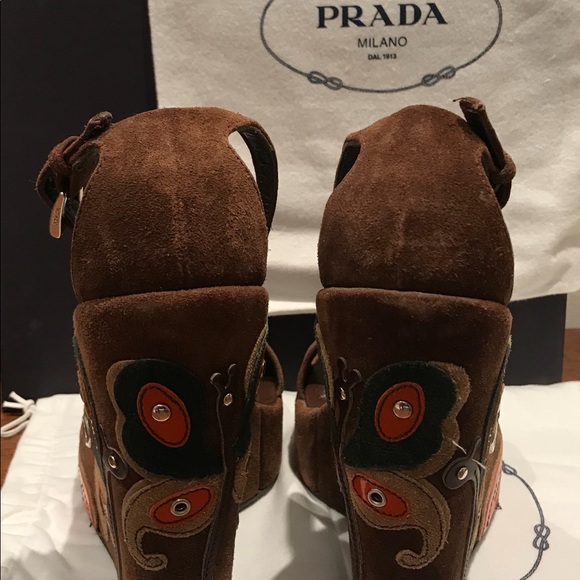 CALZATURE DONNA PRADA PLATFORM - Picture 3 of 8